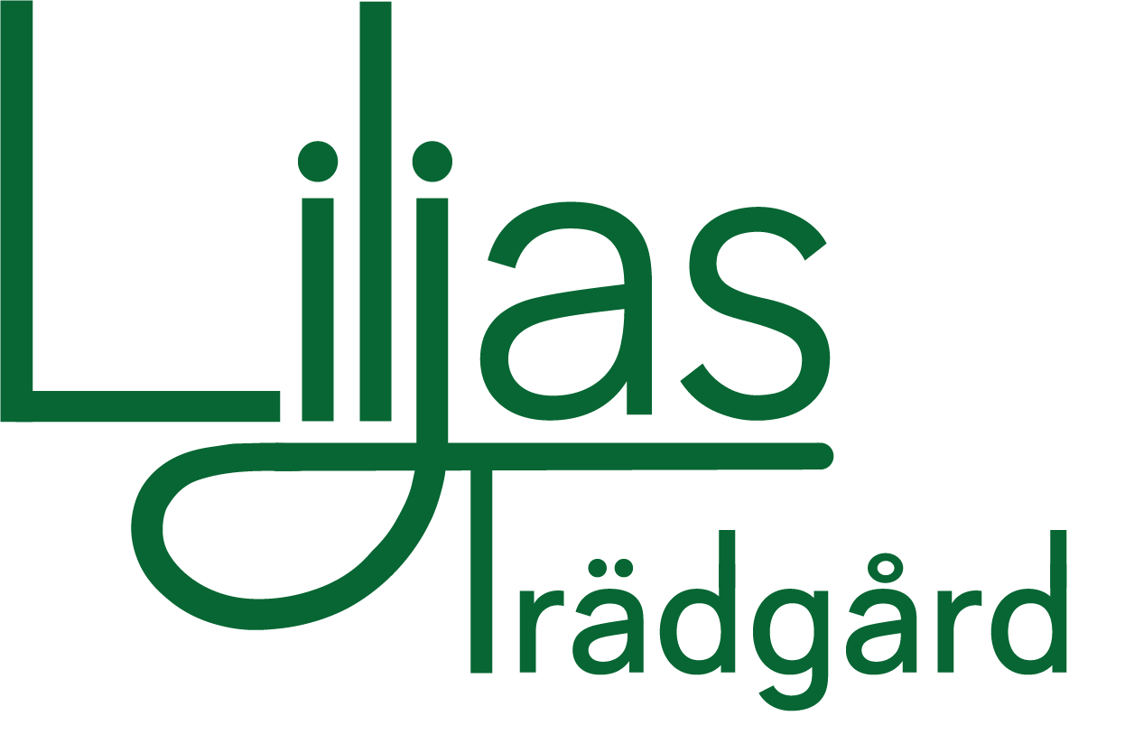 Logga för Liljas Trädgård.